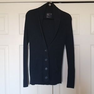 American Eagle Cardigan Dark Navy Blue Size large